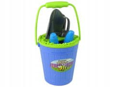 Lean-toys Sada zahradního příslušenství kbelík nůžky lopaty