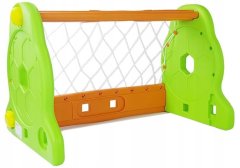 Lean-toys Zeleno-oranžový dětský fotbalový gól