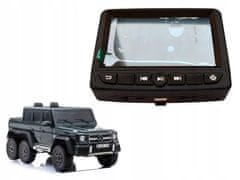 Lean-toys MP4 LCD panel do auta pro baterii Mercedes G63 S