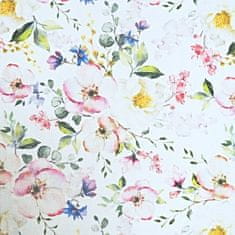 Olzatex Teflonový ubrus tisk Růžová zahrada, 38 x 120 cm