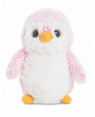 Aurora Plyšový tučňák Pom Pom růžový (15 cm)