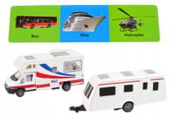 Lean-toys Metalo karavan Sada vozidel