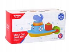 Lean-toys Sada vodních hraček Pyramid velrybí loď