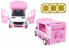 Lean-toys Interaktivní prodejna zmrzliny Food Truck Light Sound