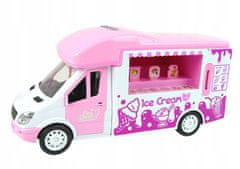 Lean-toys Interaktivní prodejna zmrzliny Food Truck Light Sound
