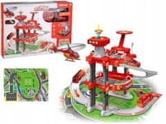 Lean-toys Dvoupodlažní příslušenství pro hasičské parkoviště
