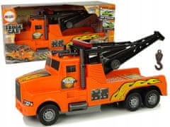 Lean-toys Auto Truck Remorkér Silniční pomoc 1:10 Lano P