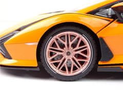 Lean-toys Auto R/C Lamborghini Sian FKP 37 Rastar 1:14 Oranžová