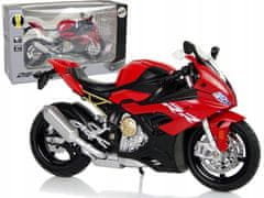 Lean-toys Model motocyklu BMW S1000RR Červené světlo zní