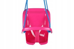Lean-toys Pink Bucket Swing 1660