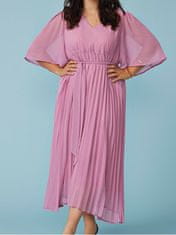 Only Carmakoma Dámské šaty CARCELINA Regular Fit 15295288 Ash Rose (Velikost XL)
