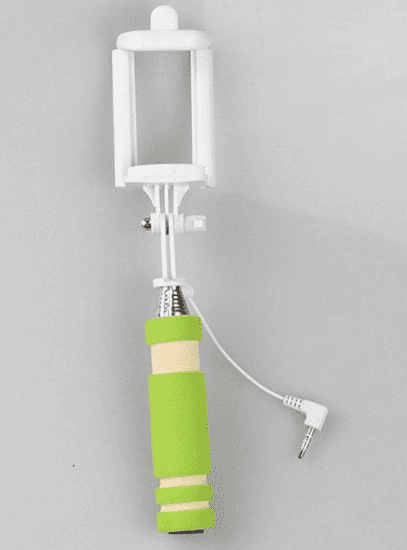Symfony Selfie tyč na mobil, zelená