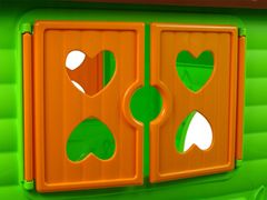 Lean-toys Zahradní chatka pro děti 456 Zelená