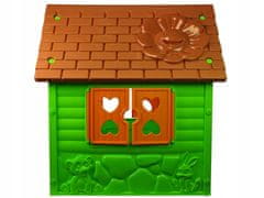 Lean-toys Zahradní chatka pro děti 456 Zelená