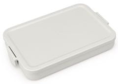 Brabantia Krabička na oběd, plochá, plastová - Light Grey
