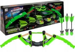 Lean-toys Set Bow 3 Arrows Sports Green 58 cm