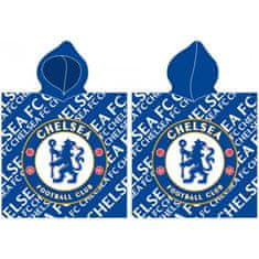 Carbotex Dětské pončo - osuška s kapucí Chelsea FC
