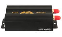 Helmer GPS lokátor LK 506 pro sledování dopravních prostředků a cenností se zapojením do elektroinstalace automobilů