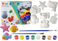 Lean-toys Sada kreativních sádrových odlitků pro malování barvou