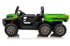 Lean-toys Baterie Vozidlo XMX623B 24V Zelená
