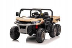 Lean-toys Baterie vozidla XMX623B 24V zlatá