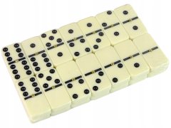 Lean-toys Logická hra Domino Dřevěný balíček 28 prvků