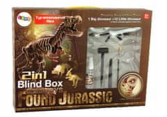 Lean-toys Archeologický set 2v1 Dinosauří kostra Tyrano