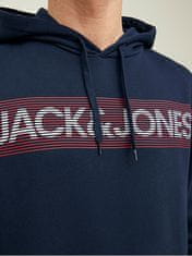 Jack&Jones Pánská mikina JJECORP 12152840 Navy Blazer Play-3 (Velikost XXL)