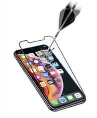 CellularLine Ochranné tvrzené sklo pro celý displej CAPSULE pro Apple iPhone X/XS/11 Pro
