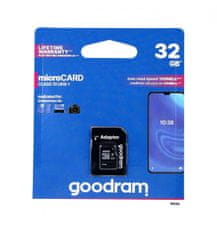GoodRam Paměťová karta 32GB Class 10 GDM-9048