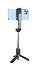 Borofone Bluetooth tripod selfie tyč BY9 černá 75553