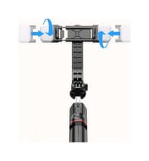 TopQ Bluetooth tripod selfie tyč L13d černá 92419