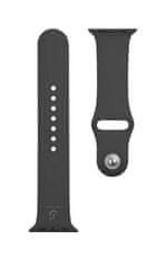 Tactical Silikonový řemínek 488 pro Apple Watch 3-4-5-6-SE 42-44mm černý 58949