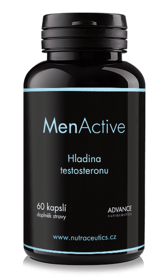 Advance nutraceutics ADVANCE Menactive 60 kapslí - na hladinu testosteronu, 8 přírodních látek