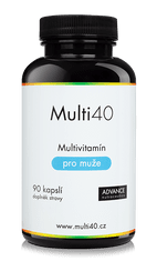 Advance nutraceutics ADVANCE Multi40 pro muže 90 cps. – unikátní multivitamín