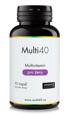 Advance nutraceutics ADVANCE Multi40 ženy 90 kapslí - unikátní multivitamín 40 přírodních látek