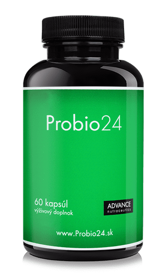 Advance nutraceutics ADVANCE Probio24 60 kapslí - 33 mld. a 11 kmenů odolných probiotik z USA