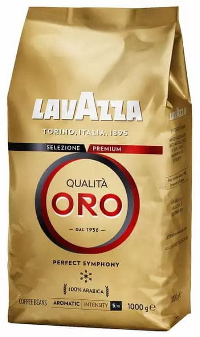 Levně Lavazza Qualitá Oro zrnková káva 1 kg