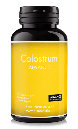 Advance nutraceutics ADVANCE Colostrum 90 kapslí - nejsilnější kolostrum IG 40, 440 mg