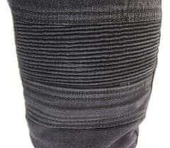 TRILOBITE Dámské kevlarové džíny na moto 1665 Micas Urban ladies jeans black vel 26
