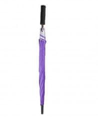 Linder Exclusiv Automatický deštník s rovnou rukojetí 100 cm fialový