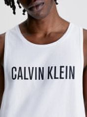 Calvin Klein Pánské plážové tílko KM0KM00837 YCD bílá - Calvin Klein L