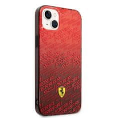 Ferrari  Gradient Allover Zadní Kryt pro iPhone 14 Plus Red
