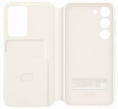 Samsung EF-ZS911CUE Clear View Cover pro Galaxy S23 Cream