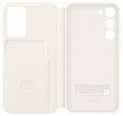 Samsung EF-ZS916CUE Clear View Cover pro Galaxy S23+ Cream