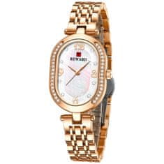 REWARD Elegantní dámské hodinky s klenotem RD21058LG - zdarma luxusní dárek k dokonalému stylu!