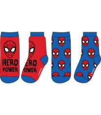 E plus M Dětské ponožky Spiderman 2ks 23-34 23/26