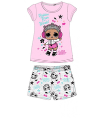 E plus M Dívčí pyžamo L.O.L. růžové 98-128 cm