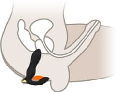 XSARA Posuvný masažér prostaty a hráze na dálkové ovládání - dva systémy po 8 funkcích - 76884237
