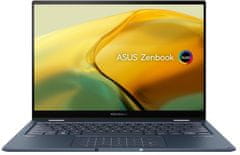 ASUS Zenbook 14 Flip OLED (UP3404), modrá (UP3404VA-OLED058W)